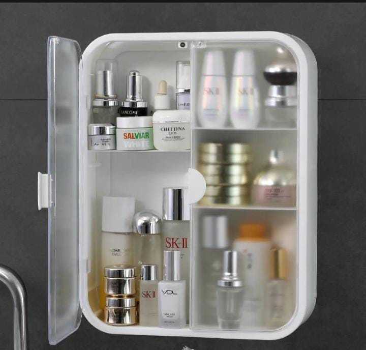 Wall Mounted Bathroom cabinet | Storage Box| Bathroom Organizer| Reasonable Price|| Double Door cabinet | HNH Original Plastic Brand