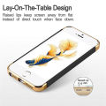 Apple iPhone 5, 5s Case 3 in 1 Hybrid Hard PC Ultra Light Anti-Shock Protective Cover with Electroplate Frame. 