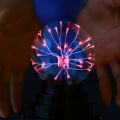 Glass Plasma Ball Sphere USB Glitter Party Lamp For Kids New Year Plasma Night Light Touch Sensitive Desk Novelty Lamp. 