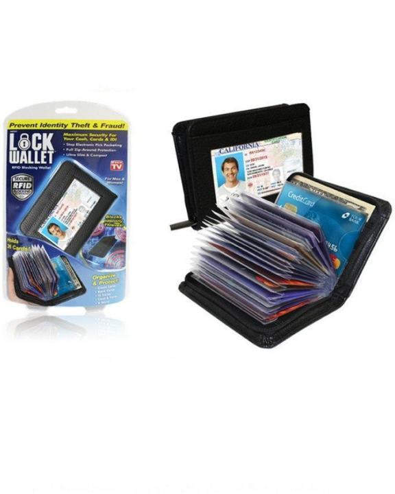 Lock%20Wallet%20For%20Unisex%20-%20Black%20-%20Image%202