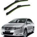 Honda City (2009–2021) Front Windscreen Wiper Pair – High-Performance Rubber – 2 Pcs Set. 