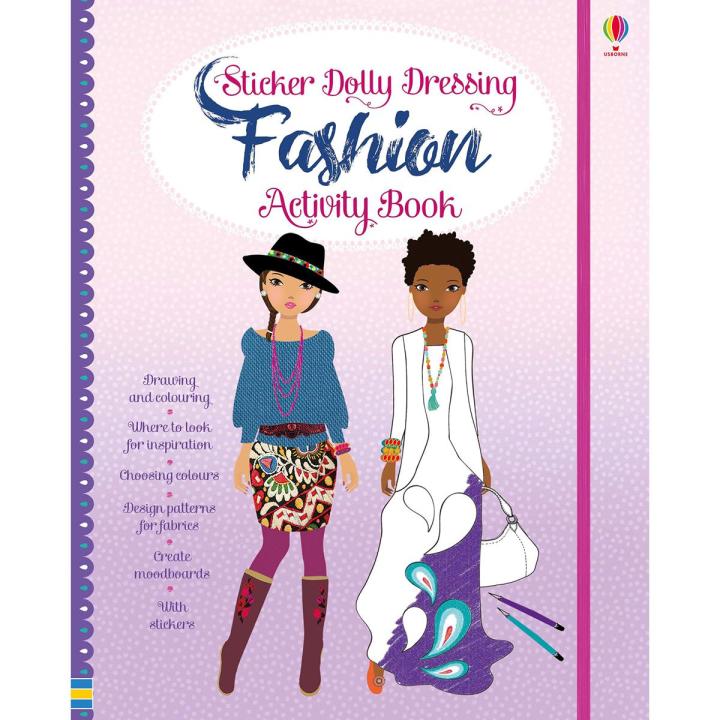 Sticker Dolly Dressing Fashion Designer Activity Book