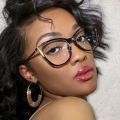 Vintage Cat Eye Anti-blue Ophthalmic Glasses for Women's Glasses Frame TR90 Computer Eyeglasses Female Perspective Glasses Homesickneisi. 