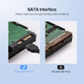 Ugreen SATA Cable 3.0 to Hard Disk Drive SSD HDD Sata 3 Straight Right-angle Cable for Asus MSI Gigabyte Motherboard Cable Sata. 