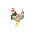 Attractive Chicken Light Widely Use Acrylic LED Scarf Chicken Night Lamp for Home. 
