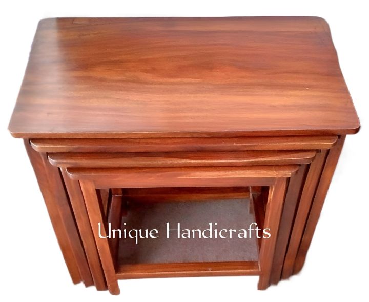 Wooden Nesting Tables Set | Daraz.pk