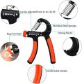 HA Adjustable Hand Grip Power Exerciser Forearm Wrist Strengthener Gripper R-Shape Adjustable 5-60kg. 
