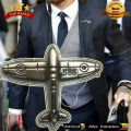 Air Force Pin Brooch - Alloy Antique Airplane Retro 533 Air Plane Pin Brooches and Brooch Badge Lapel Pins For Men - Bronze/Silver/Golden Color. 
