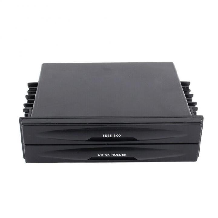 Universal Car Drinks Mounts Holders Auto Car Single 1 Din Radio Pocket Kit Drink Cup Holder Storage Box Automobiles Holder