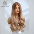 Highlights Full Head Hair Wig extension For Girls and Women. 