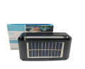GTS-1602 bluetooth wireless speaker Solar Rechargeable FM Radio with Bluetooth, USB, SD Card Supported. 