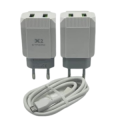 X2 Xtreme 110 Charger-Support Fast Charging For Smart Charfing-2 USB Ports-Safety Charging-Cable Type (c)-(5V)(3.0A)-Brand By Qurachi Trader's. 