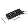 8 in 1 USB Tester DC Digital Voltmeter Amperimetro Current Voltage Meter Amp Volt Ammeter Detector Power Bank Charger Indicator. 