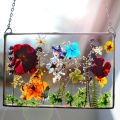 Hanging Flower Wall Mounted Frame Chain Artificial Flower Ornament. 