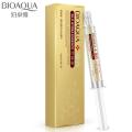 BIOAQUA Brand Silk Protein Hyaluronic Acid Liquid Skin Care Moisturizing Anti Wrinkle Anti Aging Collagen Essence Cream 10ml. 