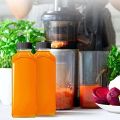 1pcs Empty 60-500ML Clear Plastic Juice Bottles w/ Caps W/ Funnel Reusable Water Bottle Containers for DIY Juicing Milk Beverage. 