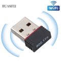 Wireless Mini Usb Wifi Adapter 150Mbps Wireless Network Card Wifi Adapter Ethernet Usb Wi-fi Adapter Support Desktop Laptop. 