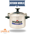Sonex Classic Pressure Cooker – Heavy Duty Aluminum, Built-In Safety Features, Heatproof Handles – Fast & Healthy Cooking – 5L to 20L – Made in Pakistan. 