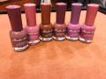 pack of 6  pcs nail polish set light colours attractive colours nail paint. 