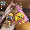 Paw Patrol Toys Keychains Marshall Chase Rocky Zuma Rubble Skye Keyring Paw Patrol Figure Bag Pendant Children Kid Birthday Gift. 