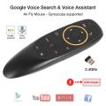 G10S Voice Remote With Gyroscope 2.4Ghz Wireless Air Mouse G10 for Android TV Box. 