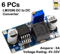 LM2596 DC to DC Adjustable Step Down Buck Converter / IC | Mini Module | Step Down Power Supply - 24V to 12V, 5V, 3V. 