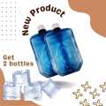 Refreeze able ice pack (pack of 2) gel bottle for DC & AC Room cooler, for vegetable and fruit also. 