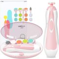 Online Karachi Electric Baby Nail Trimmer with 6 Grinding Heads and LED Light for Babies and Newborns. 