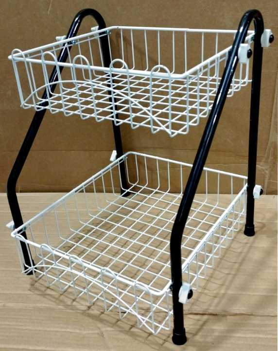 Kitchen%20Organizer/%20Fruit%20Basket/%20Vegetable%20Stand/%20Kitchen%20Counter%20Rack/%20Multi-Purpose%20Kitchen%20Organize/%202%20Tier%20Fruit%20Basket%20&%20Vegetable%20Stand%20-%20Image%202
