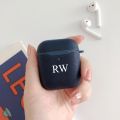 Luxury PU Leather Case Custom Name Text Logo Picture For Airpod Case Personal Design Soft Case Hot Customized Photo Letter Cover. 
