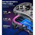 BEBONCOOL Wireless Switch Pro Controller for Nintendo Switch/Lite/OLED/PC/IOS/Android,Switch Remote for Multi-Platform. 