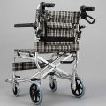 Light weight travelling Wheelchair  Aluminum Folding , portable Lightweight Transport Chair  for The Child Elderly and Disabled. 