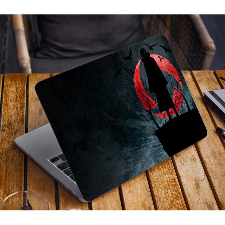 Itachi Uchiha Naruto Shippuden Laptop Skin Vinyl Stickers Decal,12 13 14 15 15.6 inches Notebook Laptop Skin Sticker for all Laptops