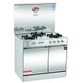 Welcome 3 Burner 34" Gas Cooking Range WC-7500 - Silver. 