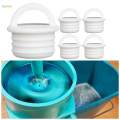 5 Pieces Rotating Mop Bucket Drain Plug for Laundry 28x25mm. 