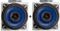 Pack of 2 - Seavy 4 Inch 2 Way Car Speakers With Tweeter 50 Watt For Car Door (Pair) and Home Entertainment. 