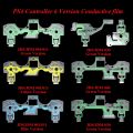 for PS5 PlayStation 4 PS4 Pro Slim Controller Conductive Film Keypad flex Cable for Dualshock 4 Ribbon Circuit Board. 