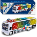 Musical Toy Car Bus With Siren And 5D Light Bus Toy Bus Bump & Go Car Bus For Kids – 368A. 