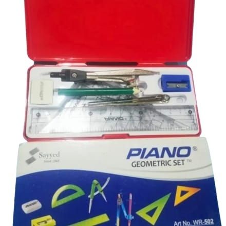 geometry box for girls / boys -  complete mathematical geometry box