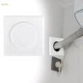 Wall Wire Hole Cover Protective Detachable Easy to Clean Decorative Panel Decor Cap Cable. 