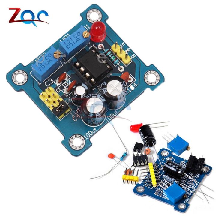 NE555 Pulse Generator Pulse Starter Duty Cycle and Frequency Adjustable Module DIY Kit Oscillator Square Wave Generator