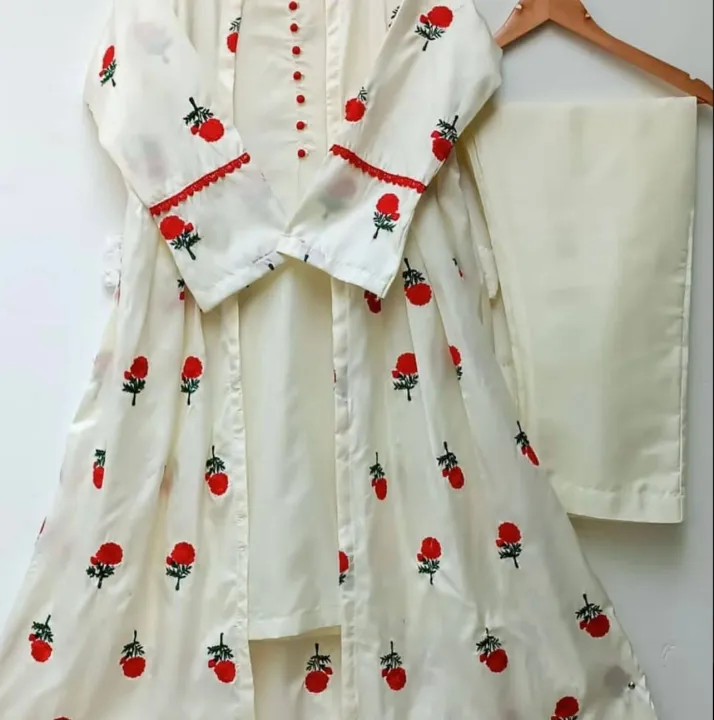 Stylish%20Collection%20Stitched%20Embroidered%20Flower%20Gown%203Pc%20Dress%20-%20Perfect%20For%20Trending%20Women%20And%20Girls%20-%20Image%208