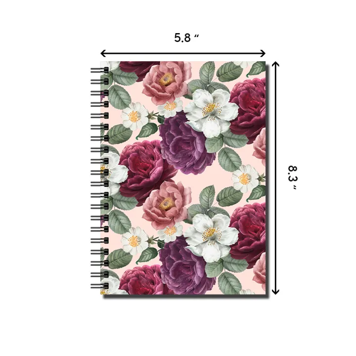 MyKitab%20-%20FLORAL%20Personal%20NoteBook%20A5%7CNotebook%20for%20Girls%20and%20Boys%20%7CDiary%20-%20Image%202
