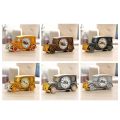 Table Clock Vintage Car Alarm Clock Fashionable Present For Kids And Friends ABS Children's Toys 1pc Alarm Clock. 