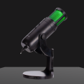 Xtrike-Me Professional Condenser Microphone for Studio Recording - USB Powered Omnidirectional Dynamic Gaming Mic for Mobile, PC, Desktop, Podcasting, Live Streaming, Singing, ASMR, Youtube - 12 RGB Lighting Modes - 360° Rotatable Body - XMC03 by FunBug. 