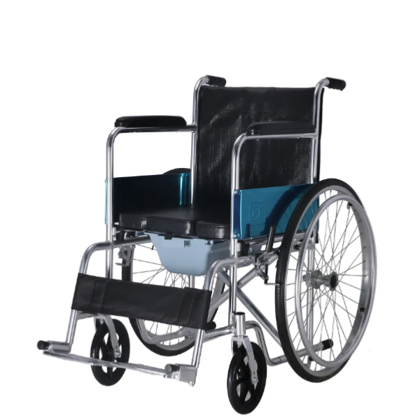 2 in 1 Commode Chair and Wheelchair , Imported Foldable Commode and ...
