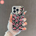 Retro Leopard Print Case for Infinix Hot 40i 30i 11 10 30 9 Pro Play Tecno Spark GO 2024 10 20 Pro 20C 10C Smart 8 5 7 6 Pro Plus Pop 7 8 Note 12 G96 30 40 Pro Doodle Red Lips Case. 