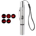 Multi Pattern Cat Supplies Laser Projection USB Charging Cat Toys Interactive Light Toy Pet Training Tool Lazer Pointer. 