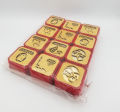 BEAUTIFUL DESIGN RING HOLDER 12 PCS RED VELVET RING HOLDER. 