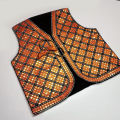Hand Embroidered Traditional Koti Waistcoat for Women Multicolor Pakistani Pashtun Punjabi Balochi Sindhi Party Wear, Light Jacket. 